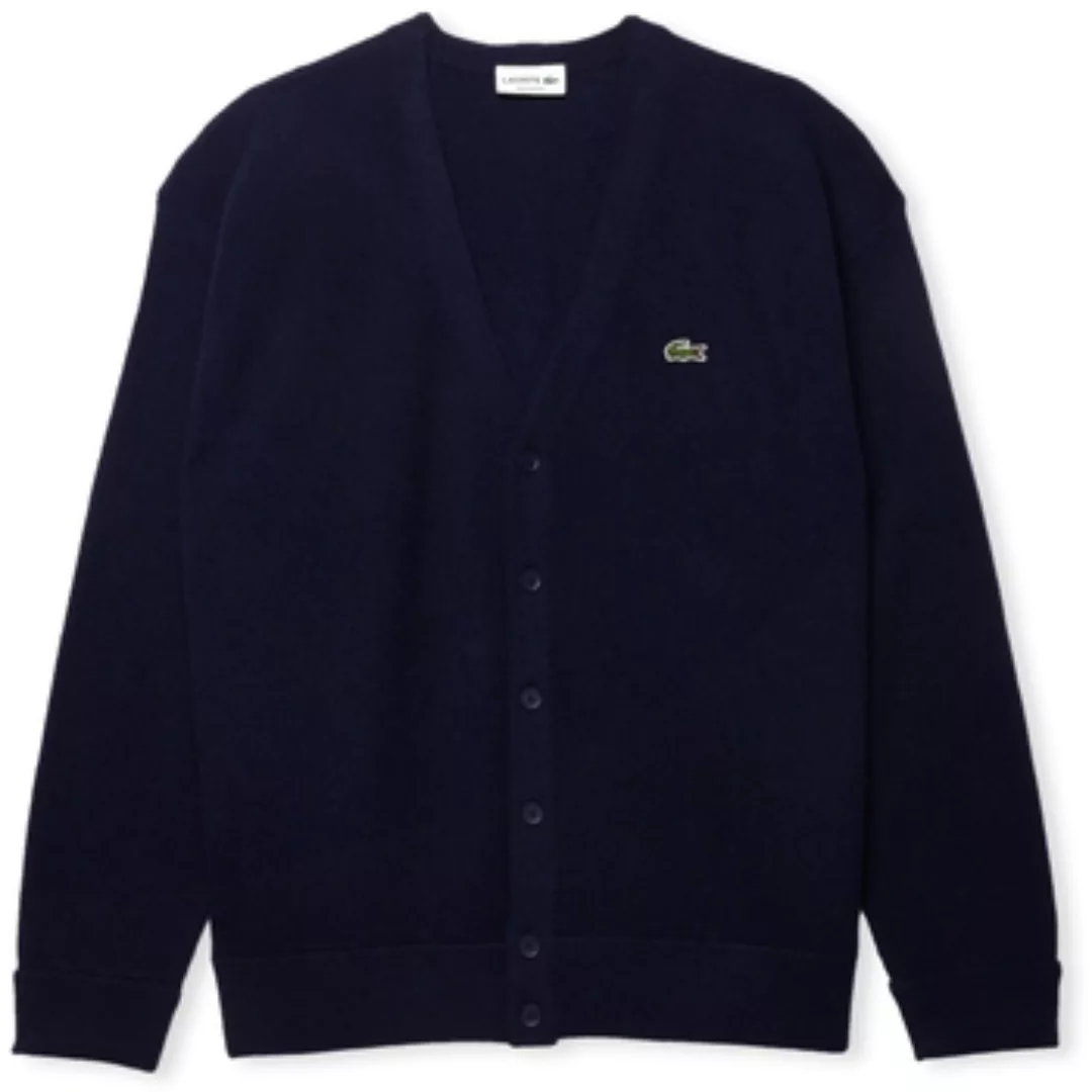 Lacoste  Herrenmantel Cardigan AH0397 - Marine Blue günstig online kaufen