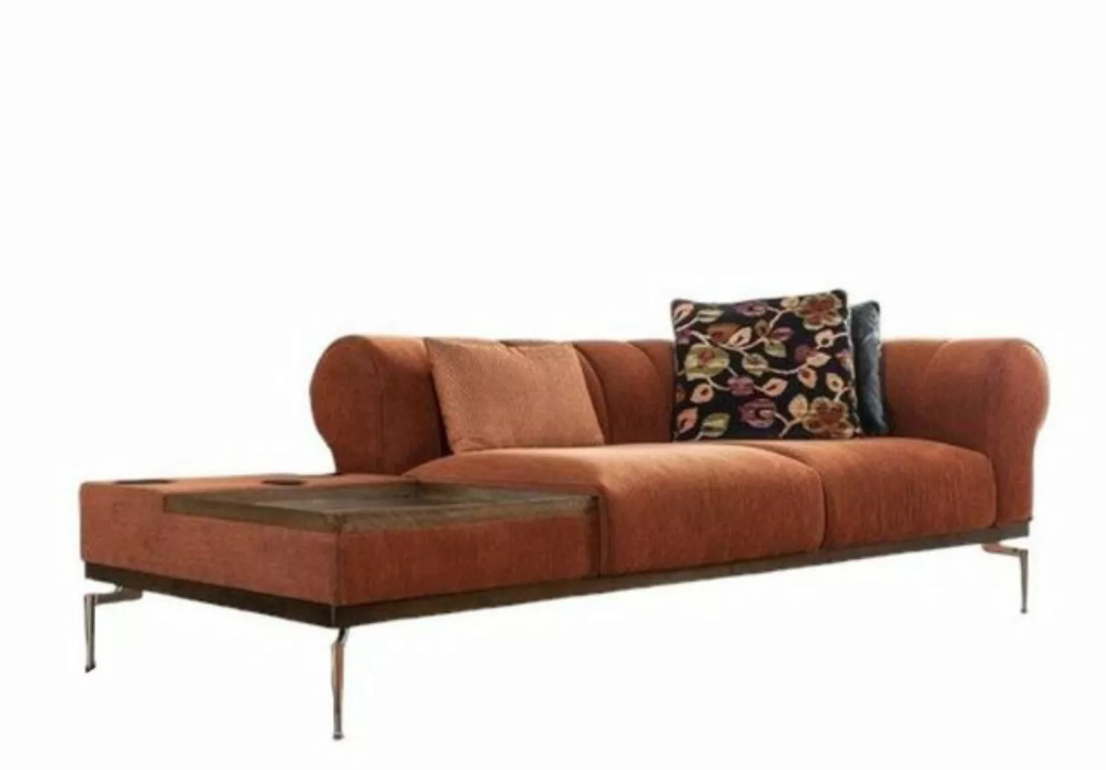 Xlmoebel 3-Sitzer Zweisitzige Couch 3-Sitzer Textilsofa Moderne Stoffmöbel günstig online kaufen