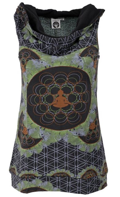 Guru-Shop T-Shirt Kapuzen Buddha Mandala Tank Top, Goa.. Hippie, Ethno Styl günstig online kaufen