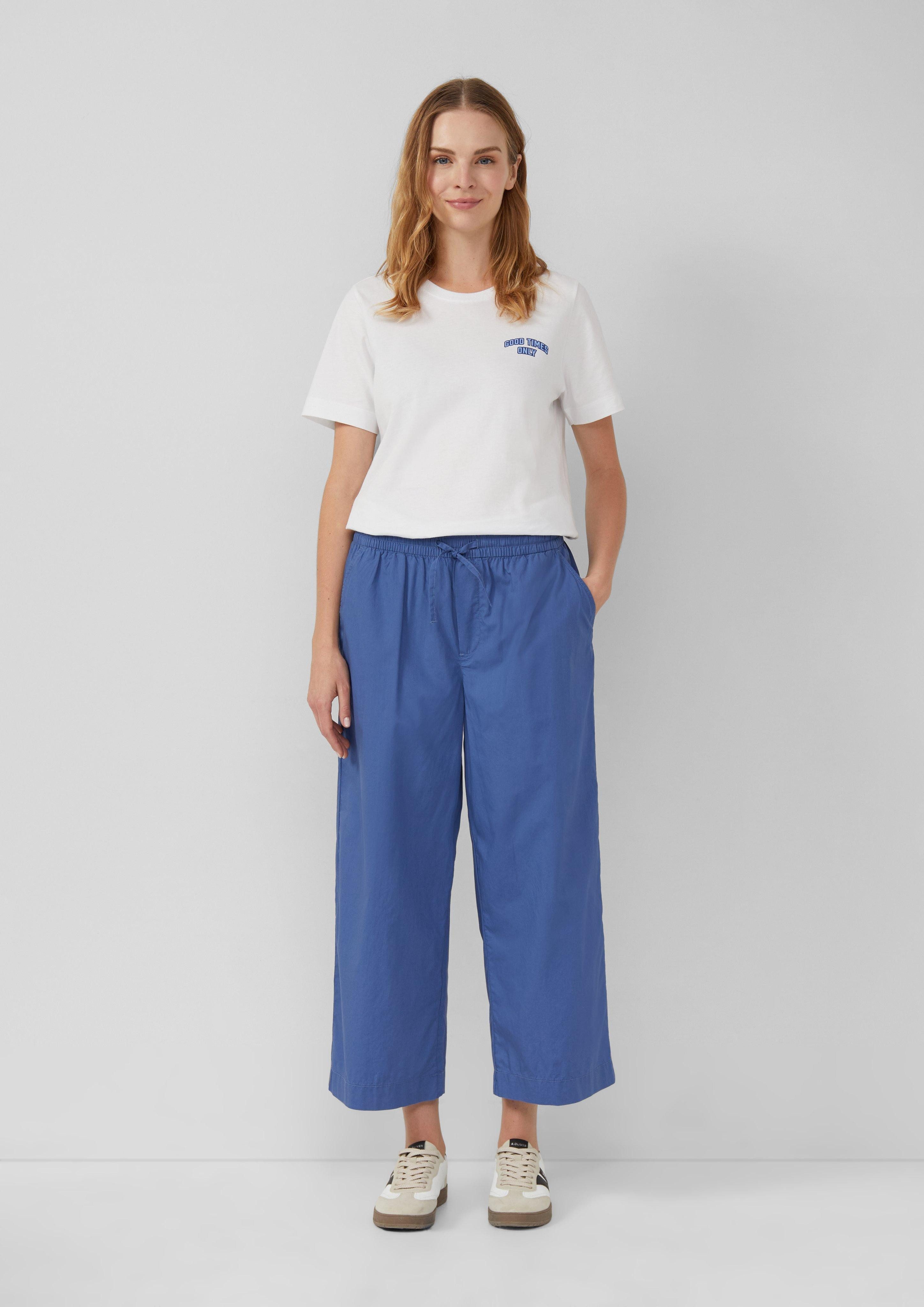 s.Oliver 7/8-Hose High Rise Culotte mit günstig online kaufen