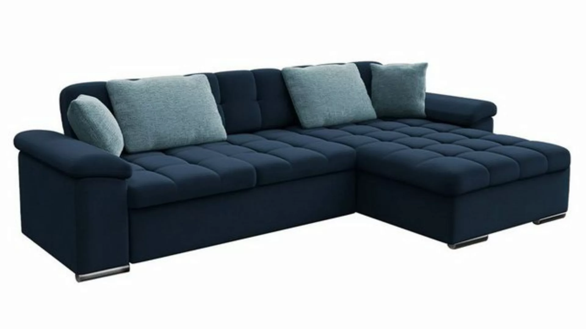 MIRJAN24 Ecksofa Diana Premium, mit Bettkasten und Schlaffunktion, Kissen-S günstig online kaufen