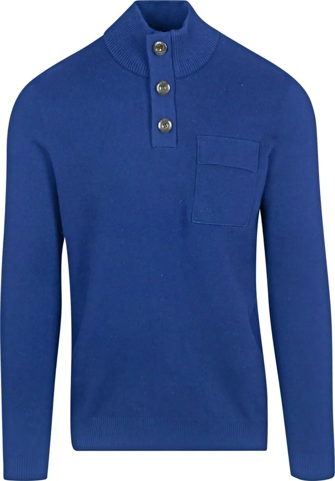 Blue Industry Mocker Pullover Kobaltblau - Größe L günstig online kaufen