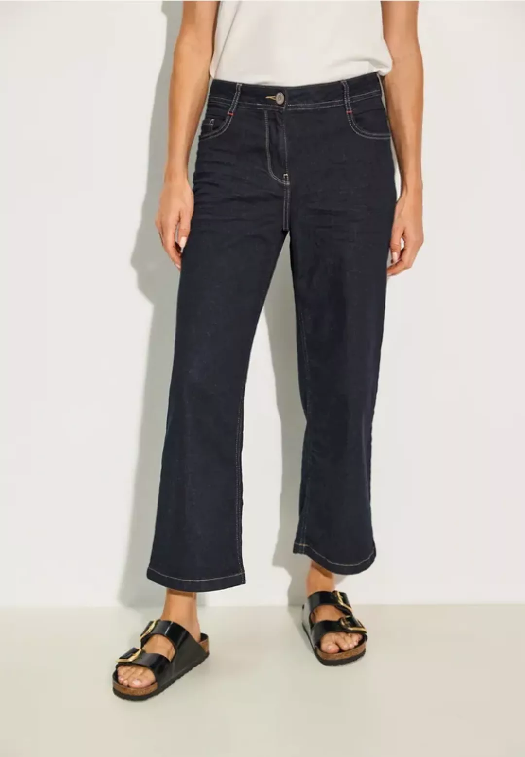 Cecil Gerade Jeans, High Waist günstig online kaufen