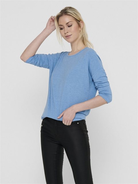 ONLY 3/4-Arm-Shirt ONLGLAMOUR 3/4 TOP JRS NOOS in lässiger Oversize-Form günstig online kaufen