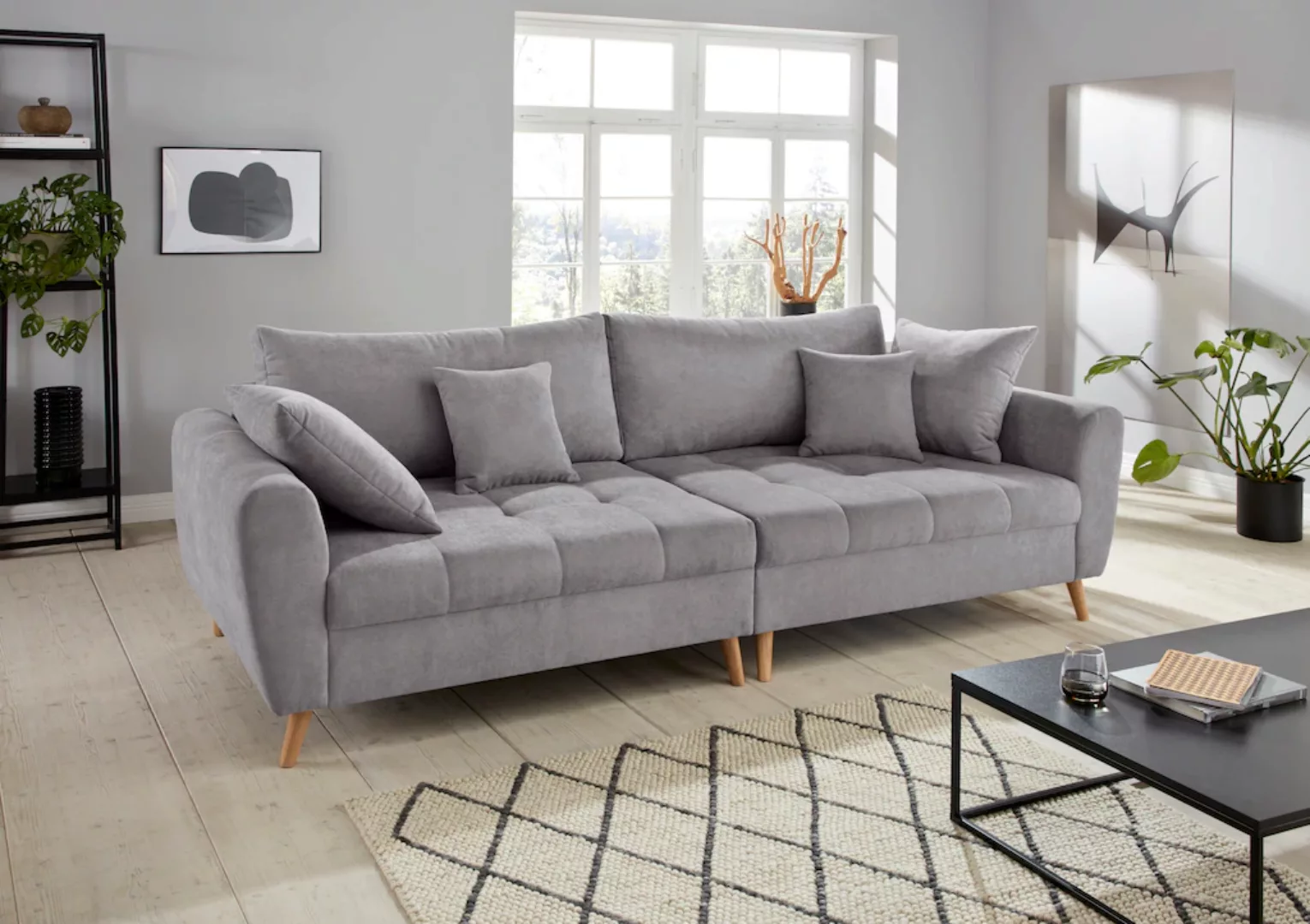 Home affaire Big-Sofa "Penelope Luxus" günstig online kaufen