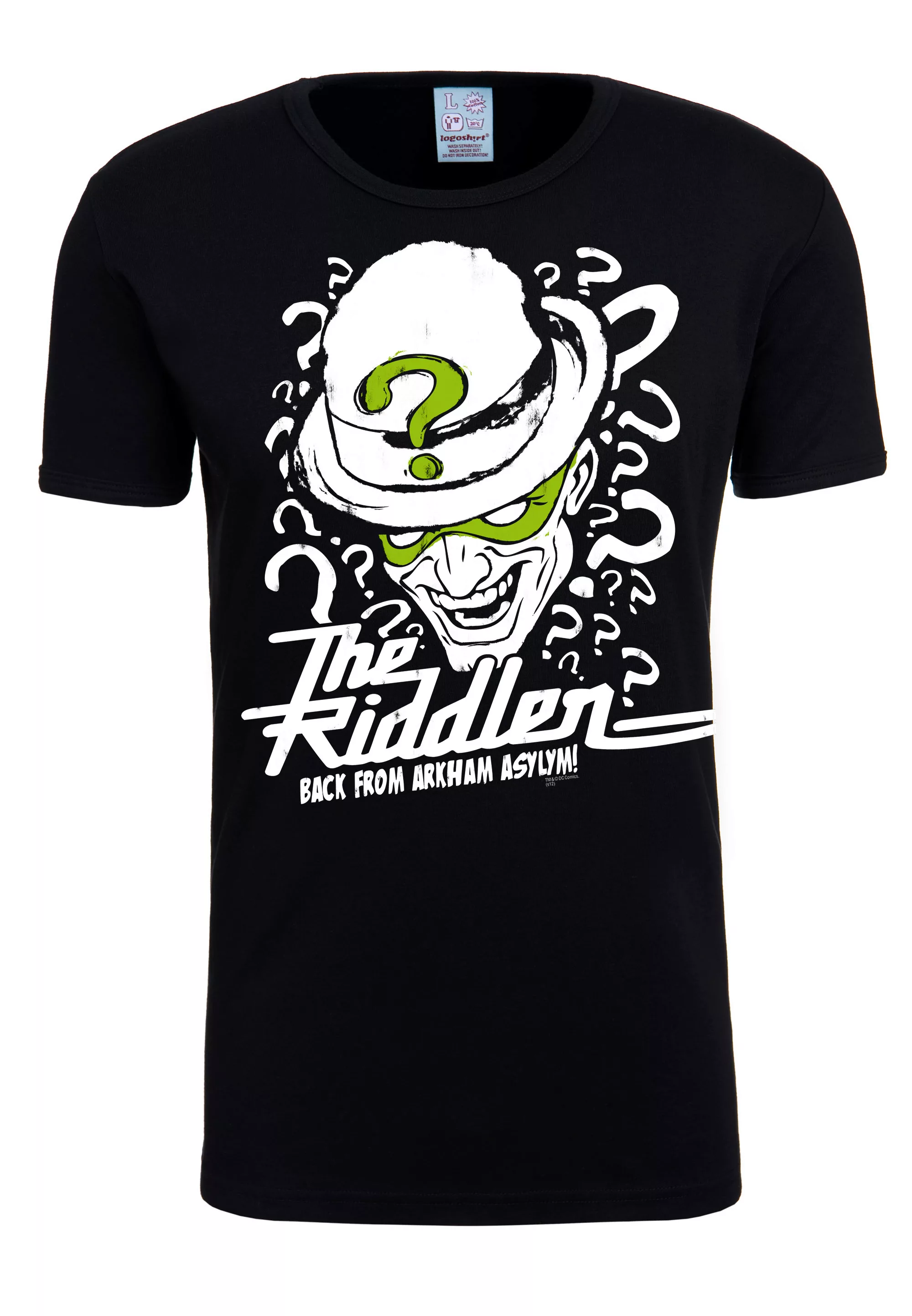 LOGOSHIRT T-Shirt The Riddler mit lizenziertem Originaldesign günstig online kaufen