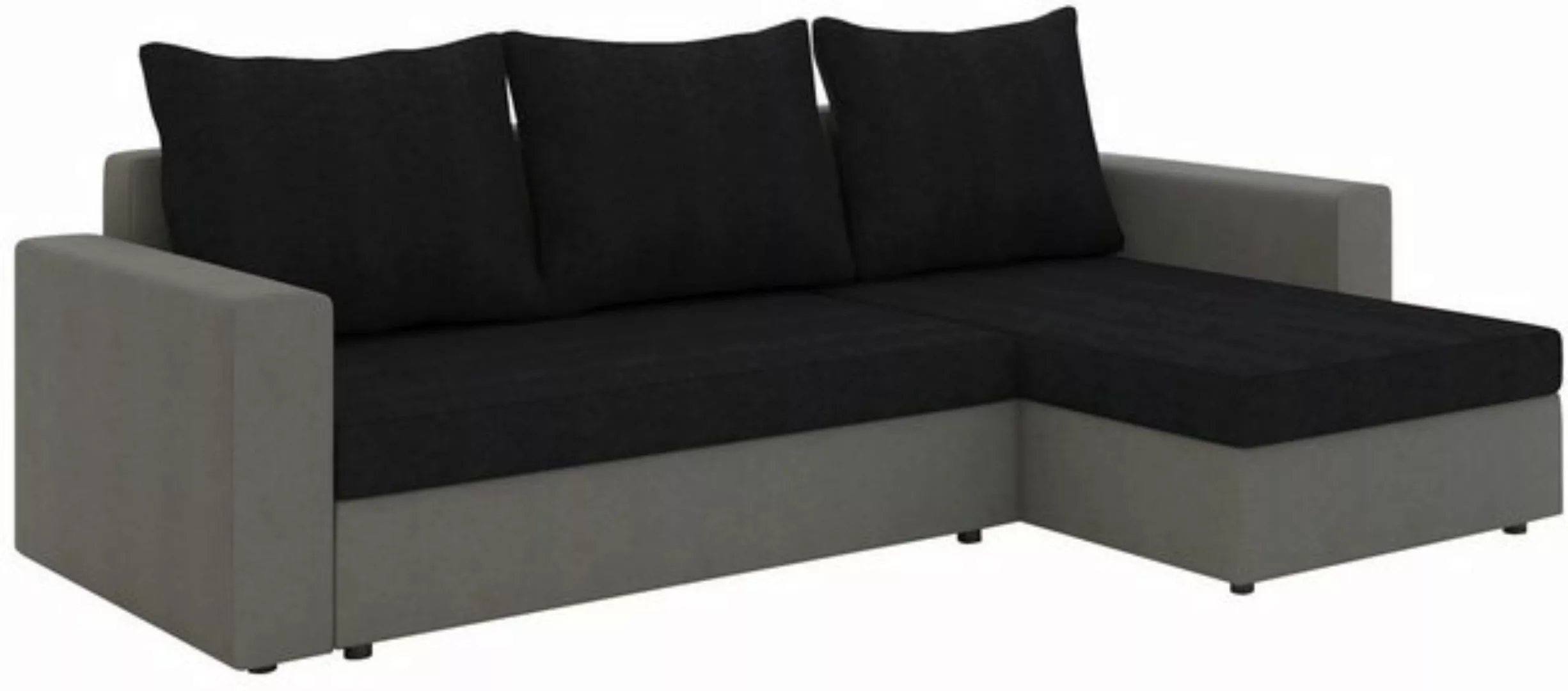 DB-Möbel Ecksofa "SIMPLE" Bester Preis vom Hersteller, Ecksofa mit Schlaffu günstig online kaufen