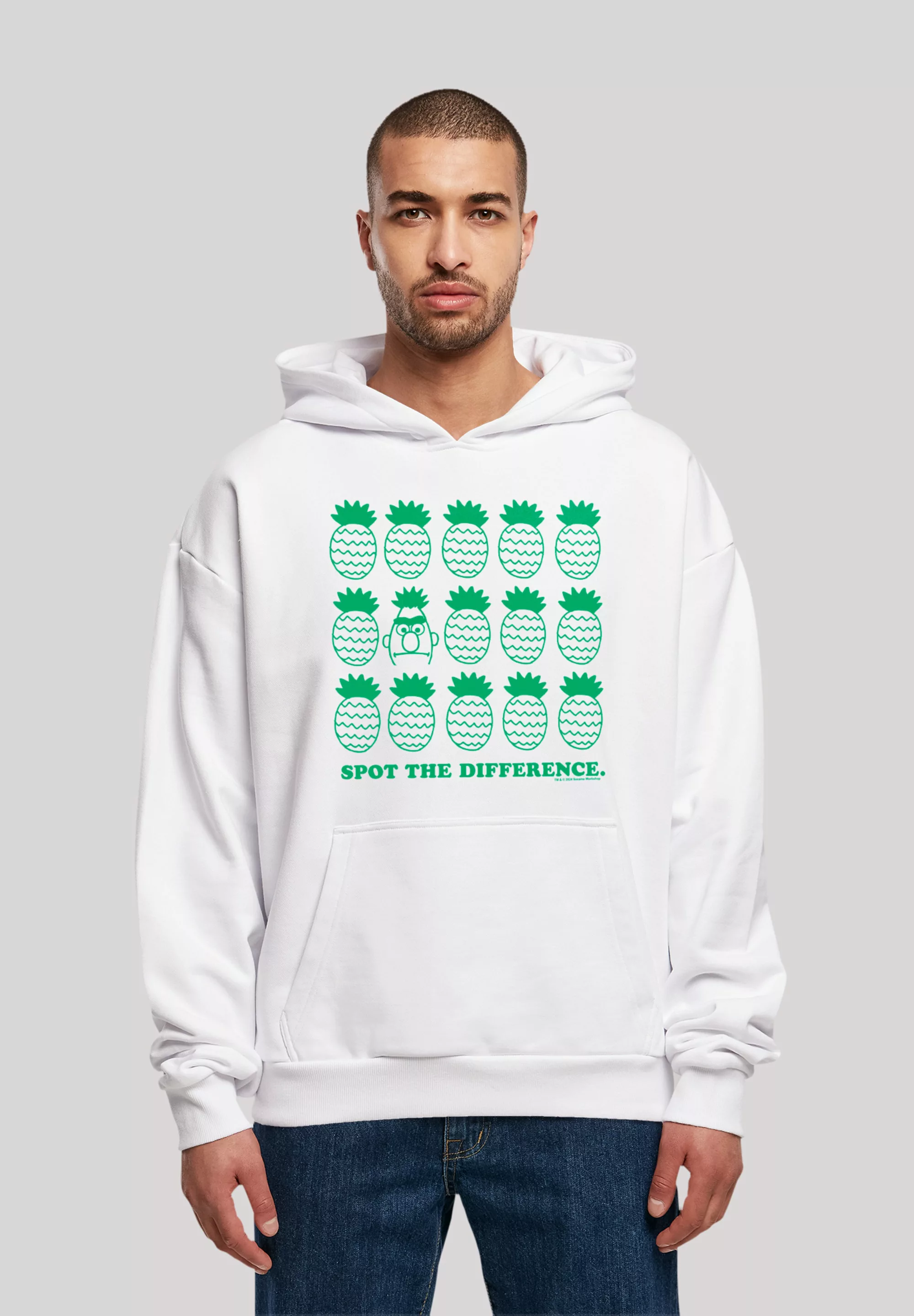 F4NT4STIC Kapuzenpullover "Sesamstraße Bert Spot", Premium Qualität, Weihna günstig online kaufen