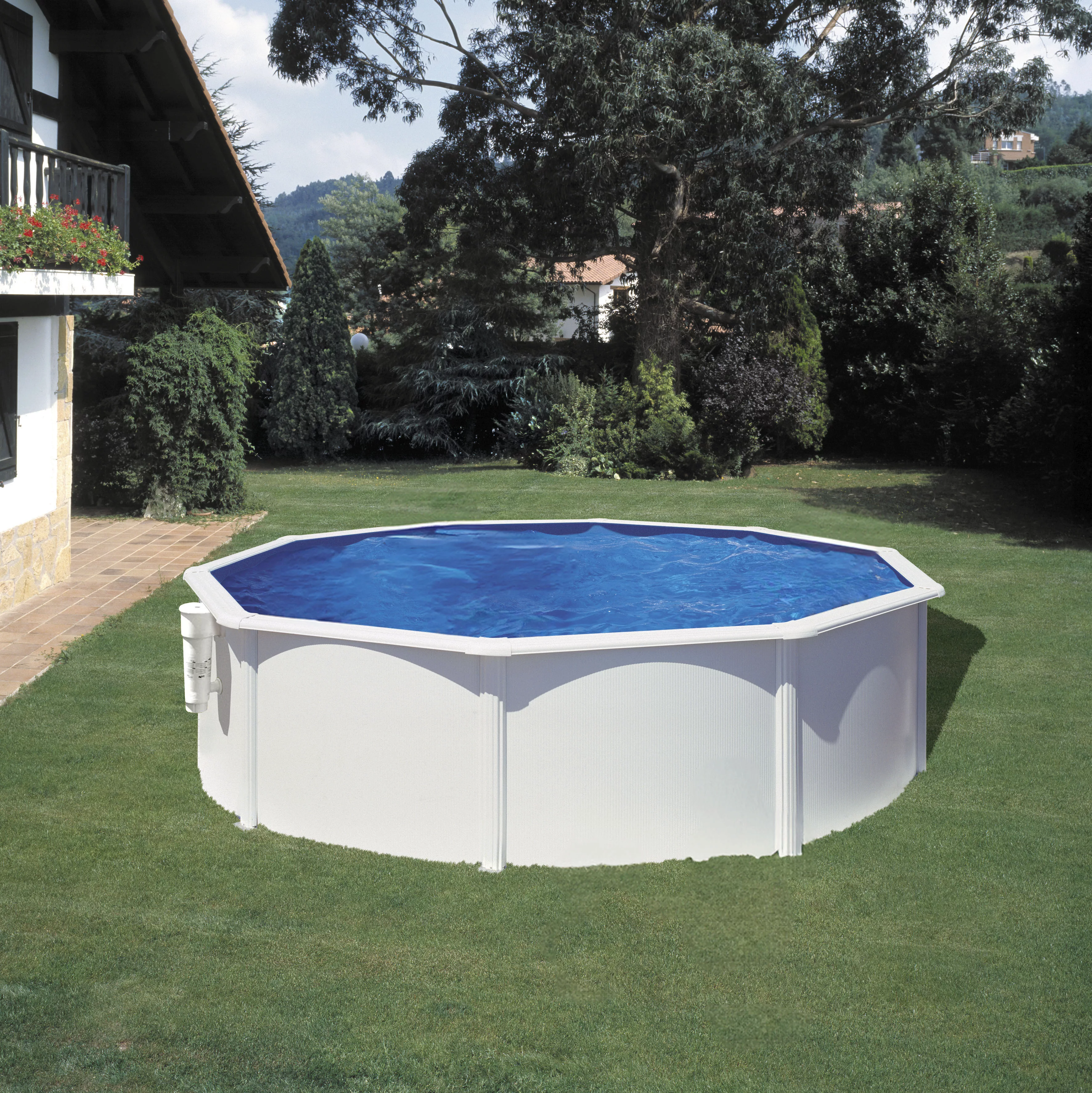 Gre Rundpool "Aufstell Stahlwandpool", (Komplett-Set, 5 tlg.), ØxH: 460 x 1 günstig online kaufen