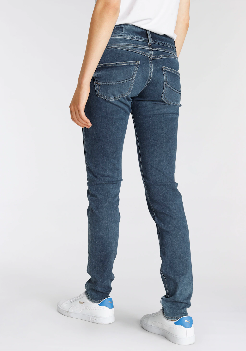 Herrlicher Slim-fit-Jeans "GILA SLIM ORGANIC DENIM", Nachhaltige Premium-Qu günstig online kaufen