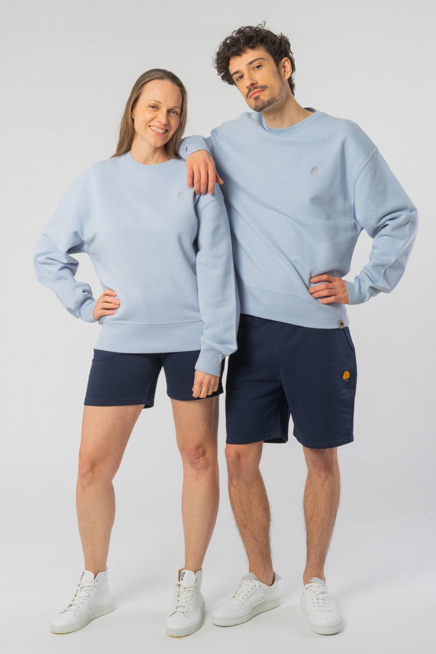 Boxy Unisex Sweatshirt aus Bio Baumwolle günstig online kaufen