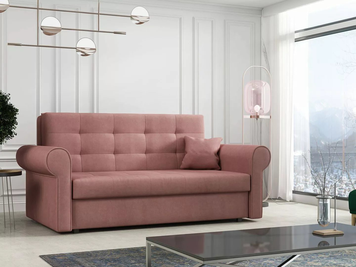 MIRJAN24 Schlafsofa Viva Silver III, 3 günstig online kaufen