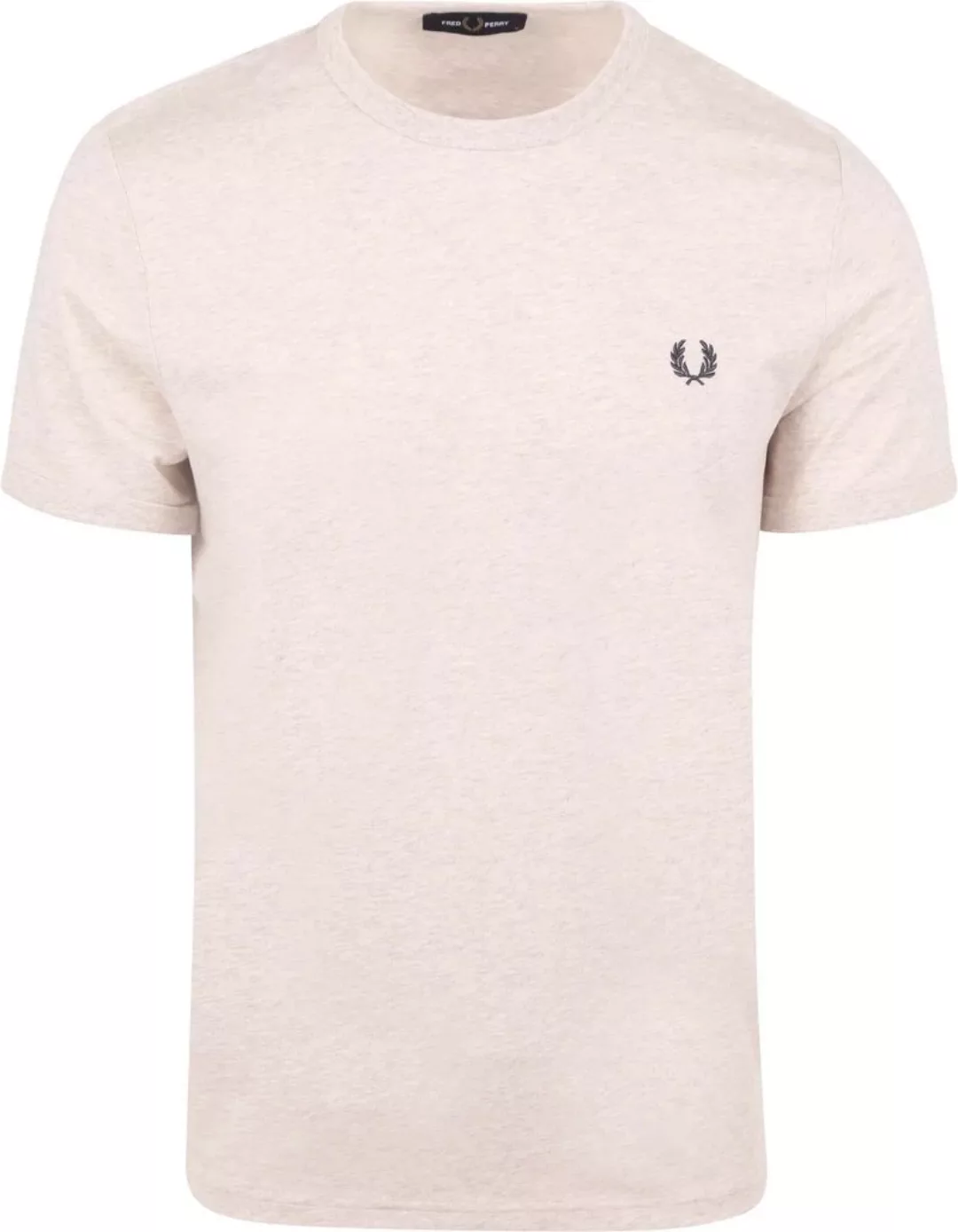 Fred Perry Ringer T-Shirt Beige X23 - Größe L günstig online kaufen