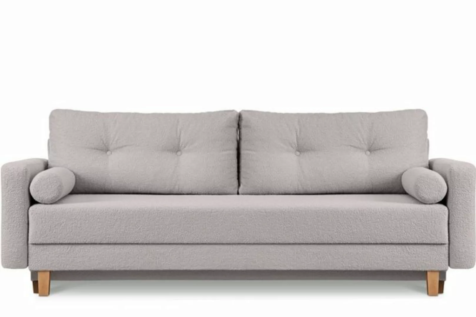 KONSIMO Schlafsofa ERISO Sofa 3-Personen, ausziehbare Liegfläche 196x150 cm günstig online kaufen