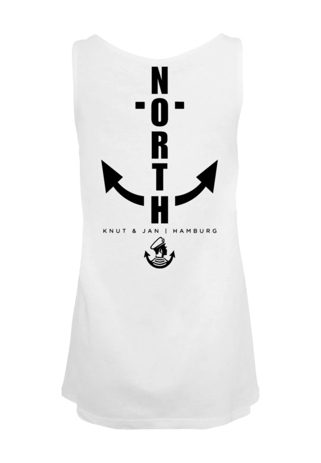 F4NT4STIC T-Shirt "North Anchor Knut & Jan Hamburg", Print günstig online kaufen