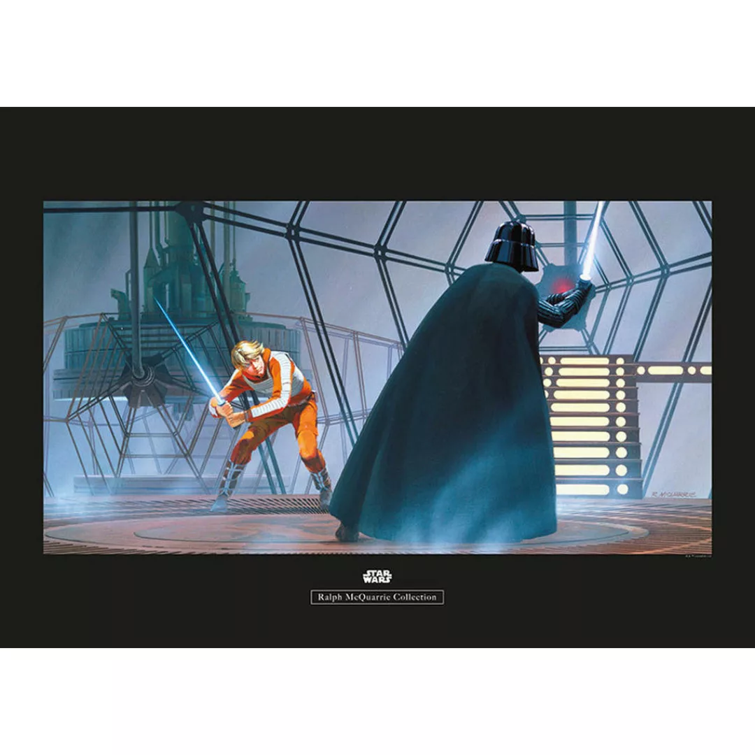 KOMAR Wandbild - Star Wars Classic RMQ Vader Luke Carbonit Room - Größe: 70 günstig online kaufen