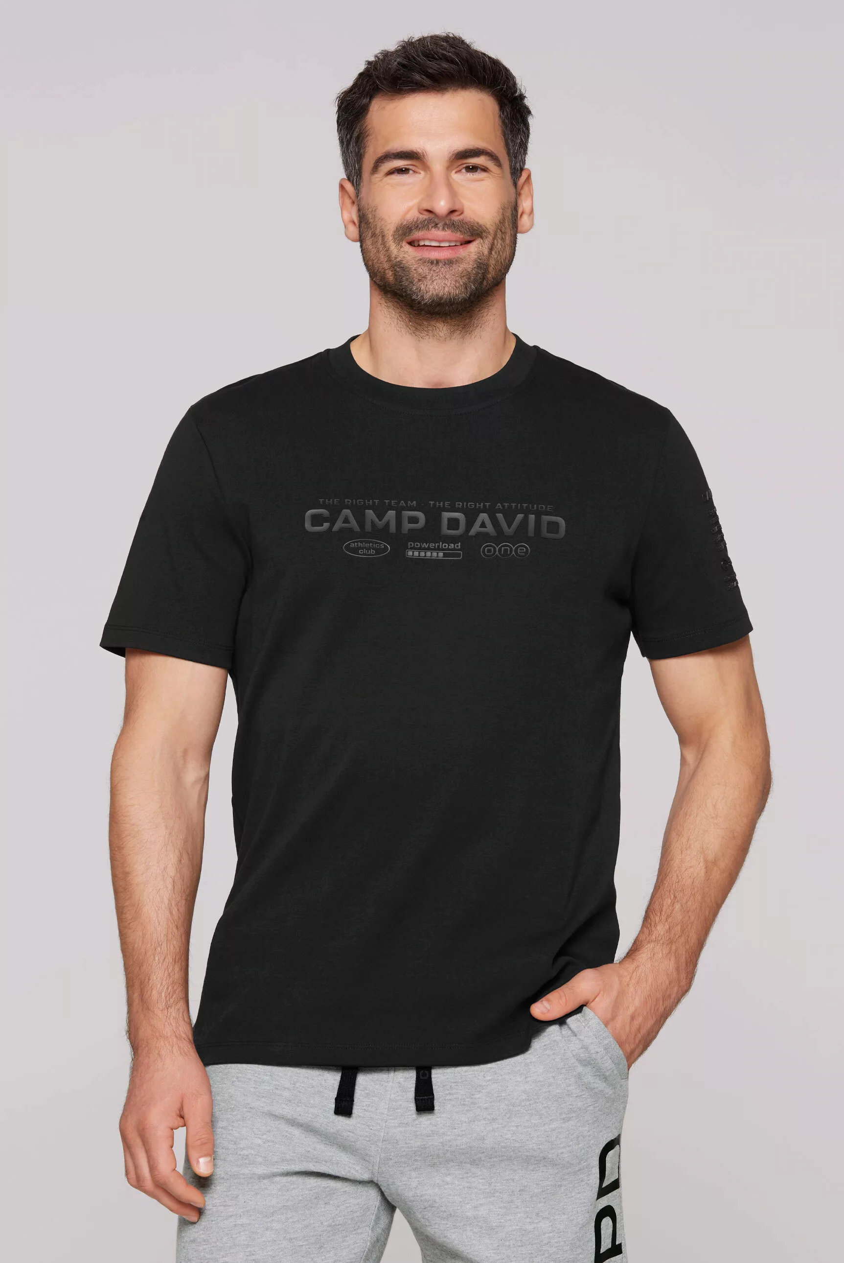 CAMP DAVID Rundhalsshirt, aus Baumwolle günstig online kaufen