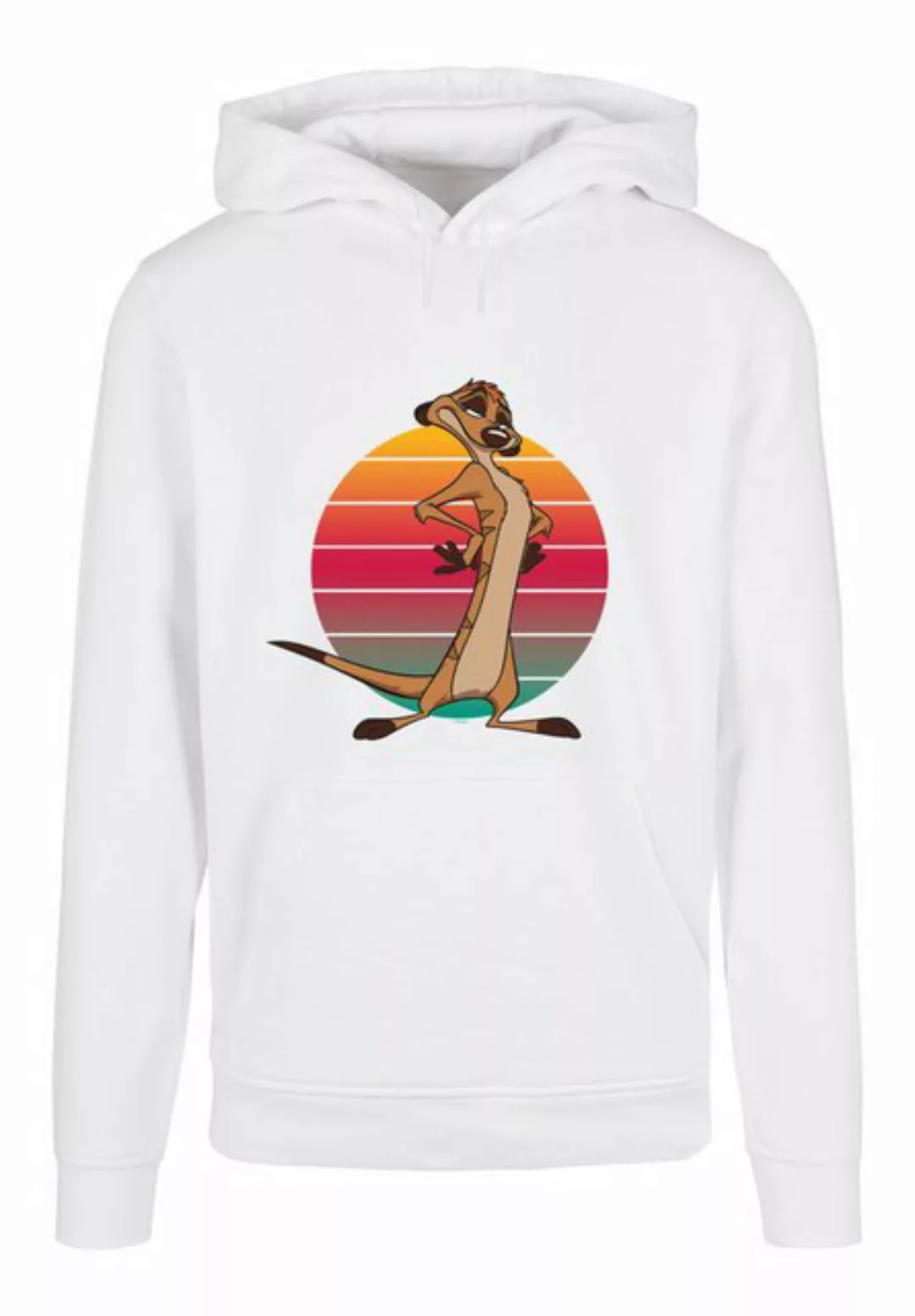 F4NT4STIC Kapuzenpullover "Disney König der Löwen Timon Sunset", Print günstig online kaufen