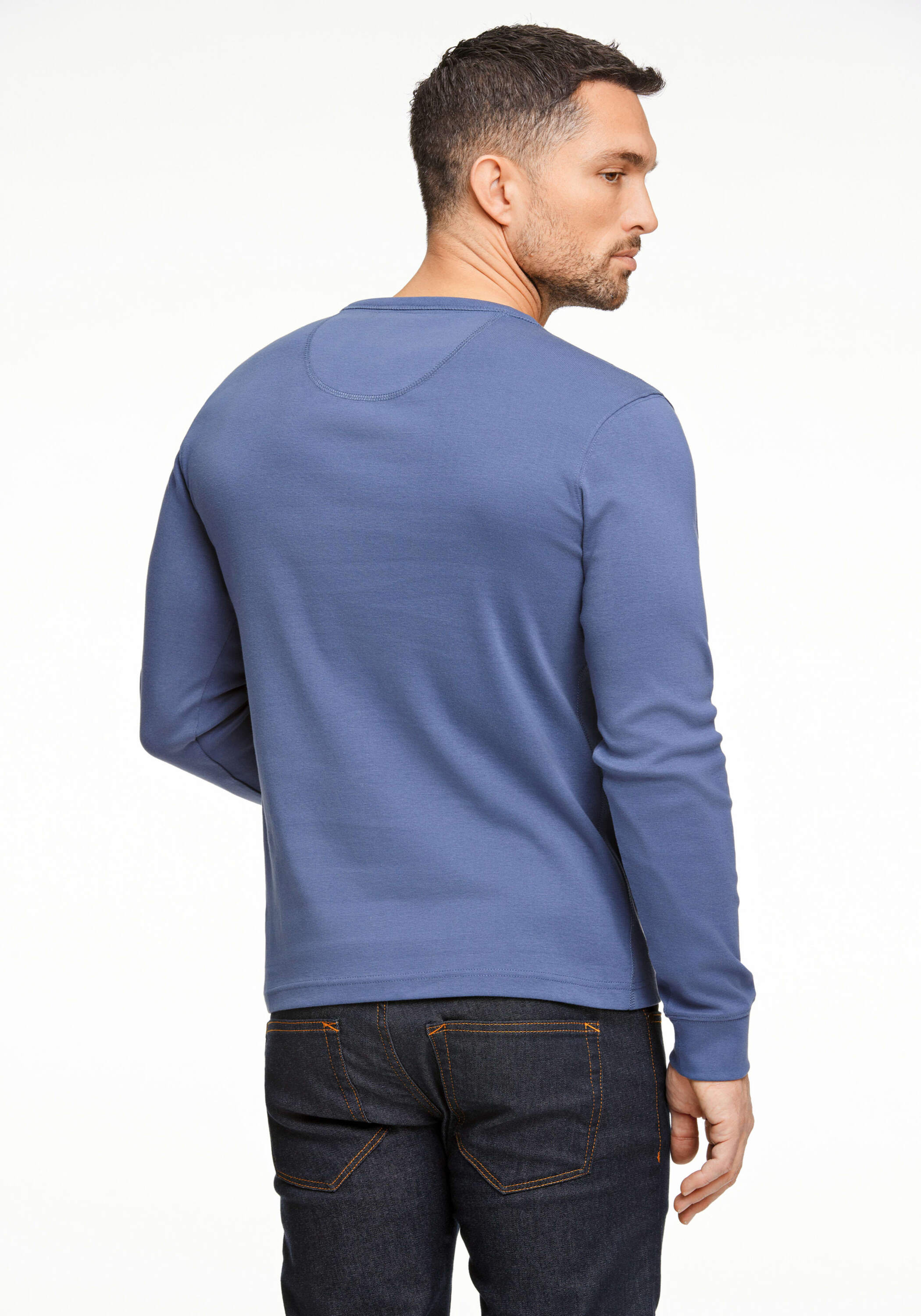 LINDBERGH Henleyshirt "Lindbergh Henley Shirt" günstig online kaufen