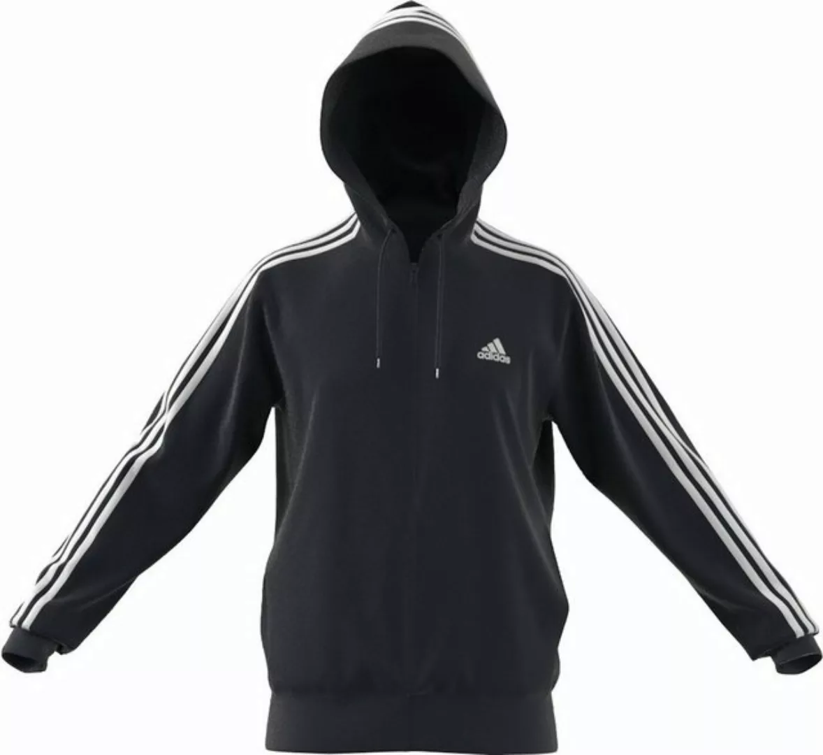 adidas Sportswear Kapuzensweatshirt M 3S FT FZ HD LEGINK/WHITE günstig online kaufen