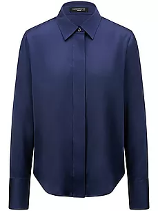 Bluse Fadenmeister Berlin blau günstig online kaufen