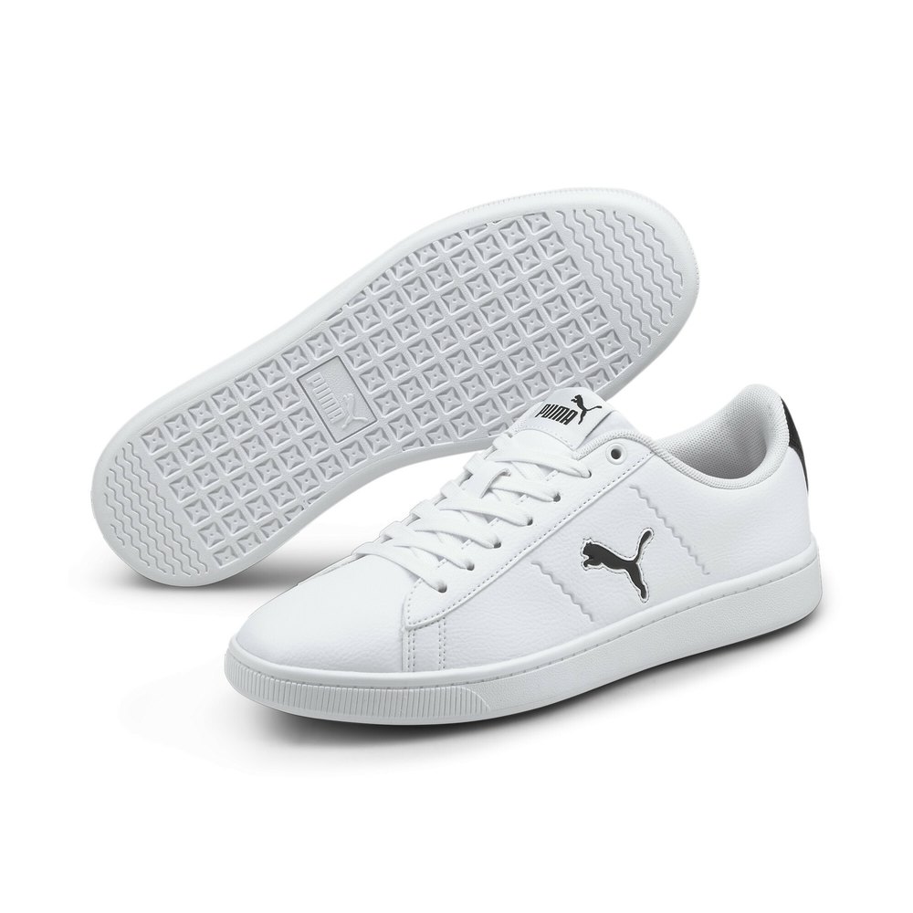 Puma Frauen Schuhe Puma Vikky V 2 Katze EU 37 White / Black günstig online kaufen