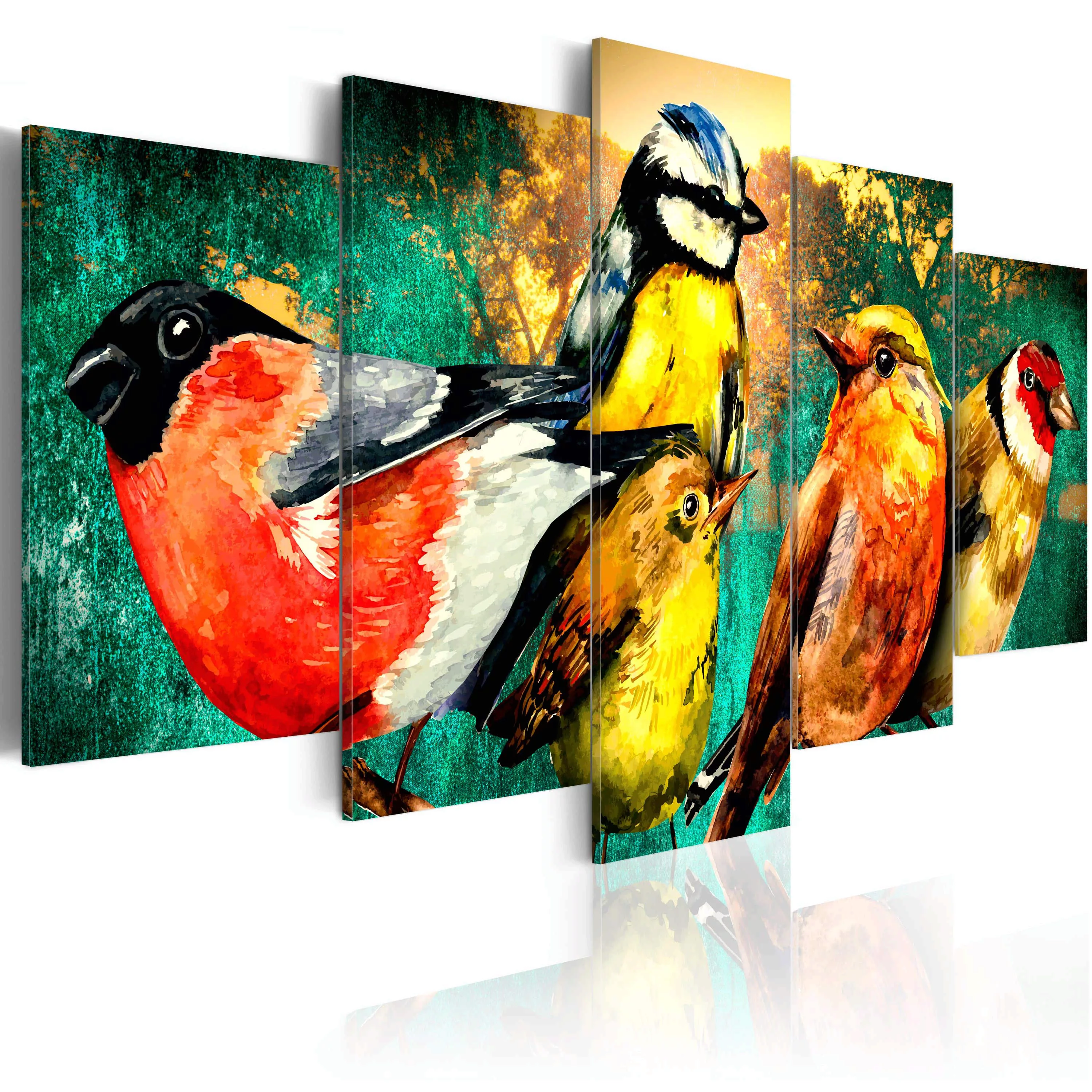 Wandbild - Birds Meeting günstig online kaufen