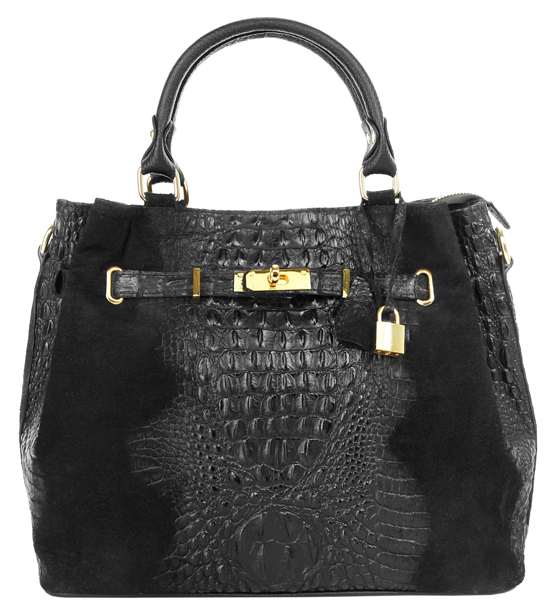 Cluty Henkeltasche, echt Leder, Made in günstig online kaufen