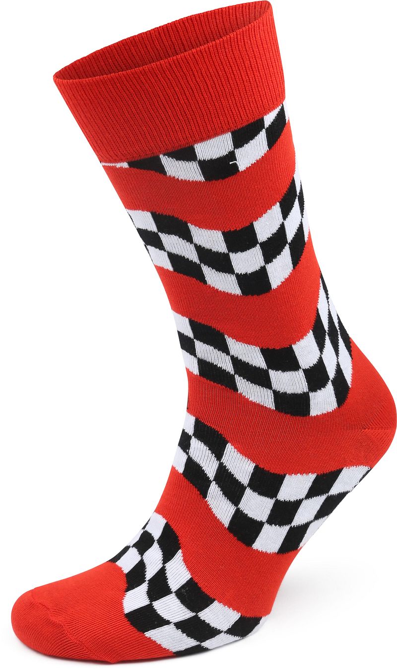 Happy Socks Socken Race Red - Größe 41-46 günstig online kaufen
