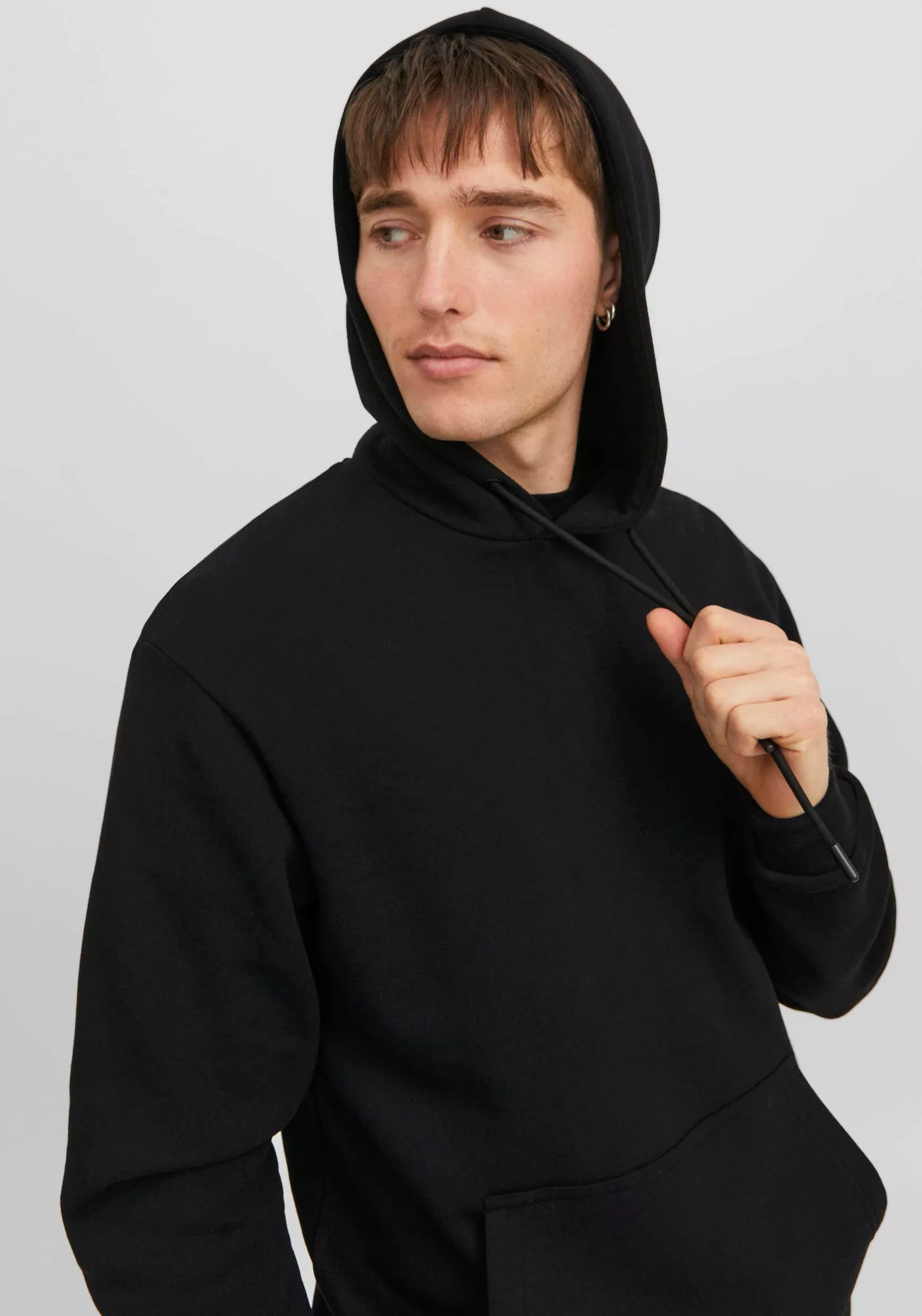 Jack & Jones Kapuzensweatshirt JJEBRADLEY SWEAT HOOD NOOS mit Känguru Tasch günstig online kaufen