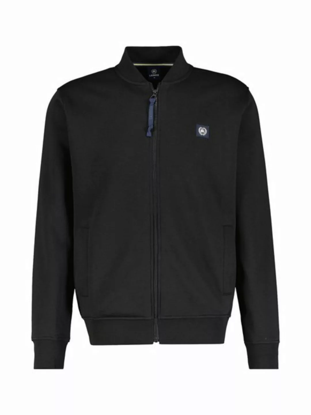 LERROS Sweatjacke "LERROS Sweatjacke mit Collegekragen" günstig online kaufen