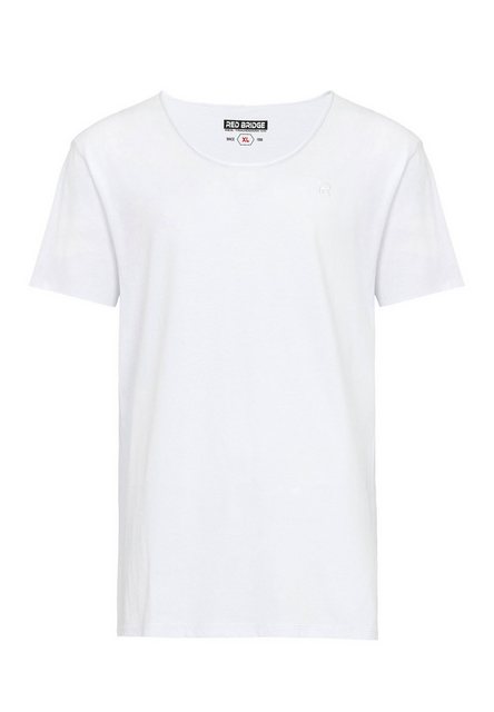 RedBridge T-Shirt mit Rundhalsausschnitt Zeitloses Basic-Shirt günstig online kaufen