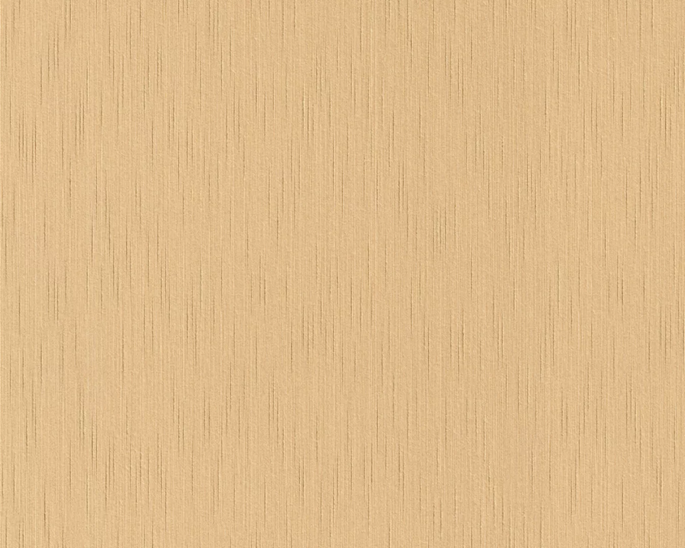 Bricoflor Uni Tapete in Braun Gold Elegante Vliestapete mit Textil Struktur günstig online kaufen