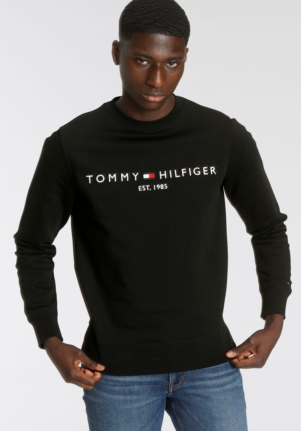 Tommy Hilfiger Sweatshirt "TOMMY LOGO SWEATSHIRT" günstig online kaufen