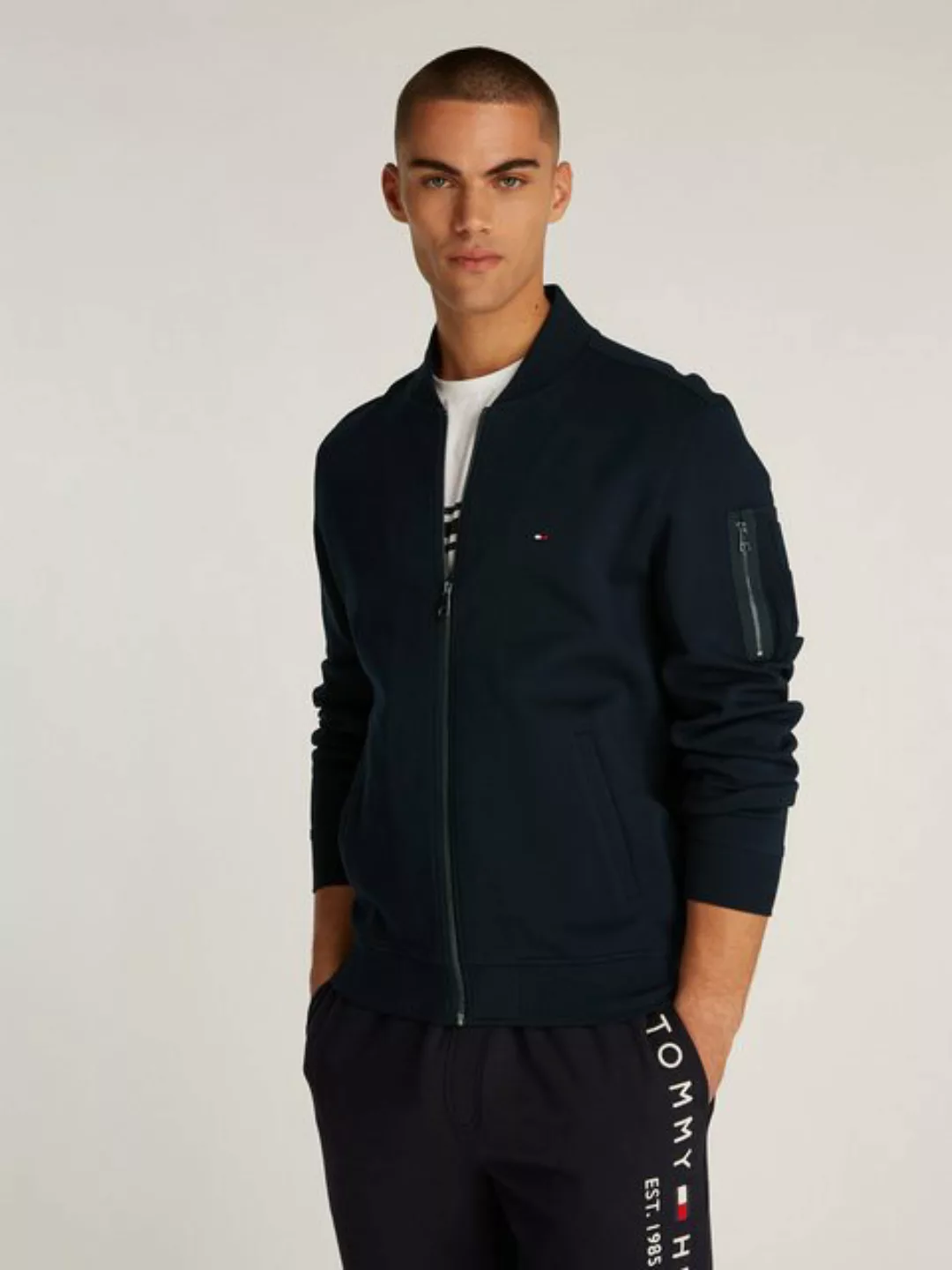 Tommy Hilfiger Sweatjacke ESSENTIAL INTECHNO BASEBALL JKT günstig online kaufen