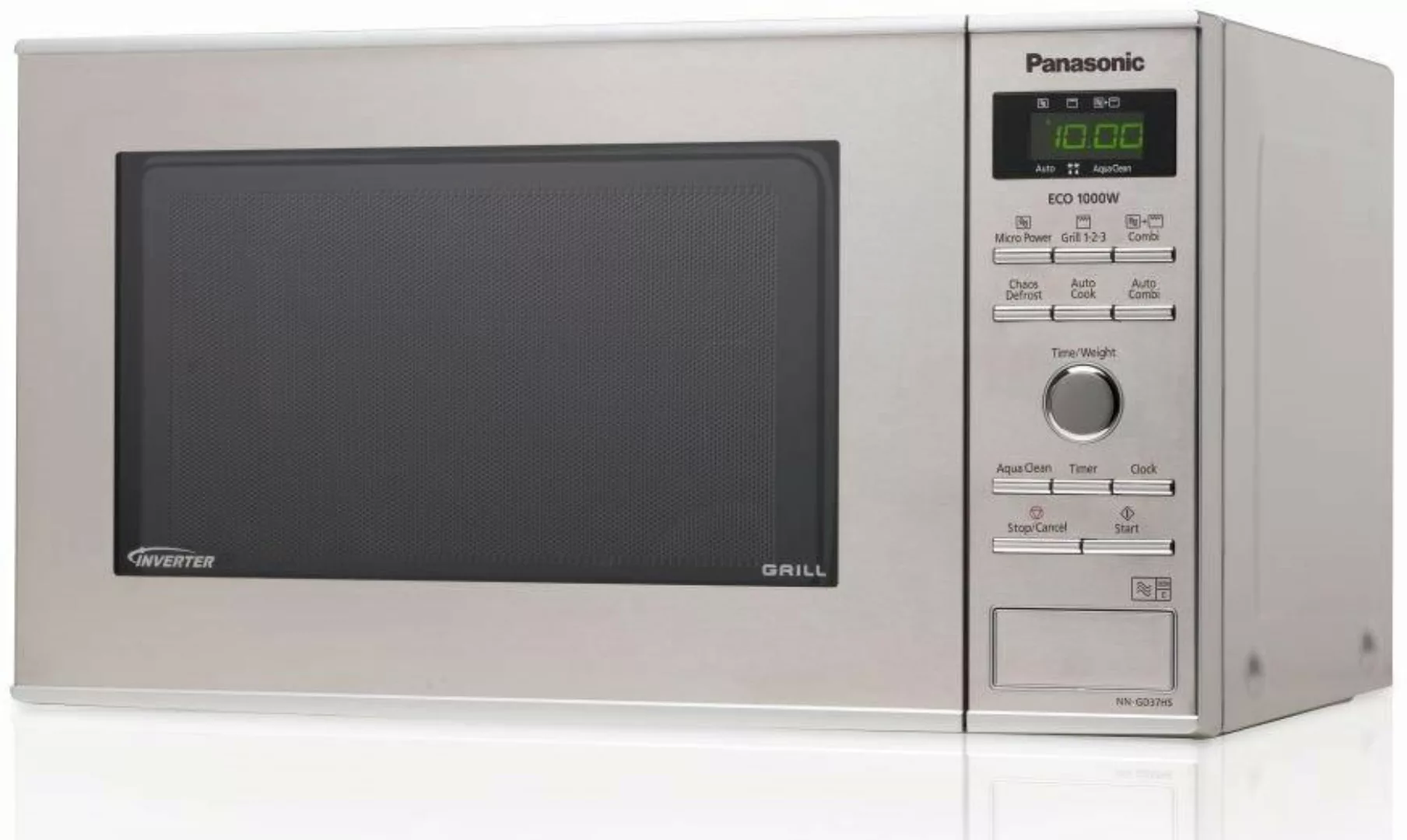 Panasonic Mikrowelle »NN-GD37HSGTG«, Grill, 1000 W günstig online kaufen