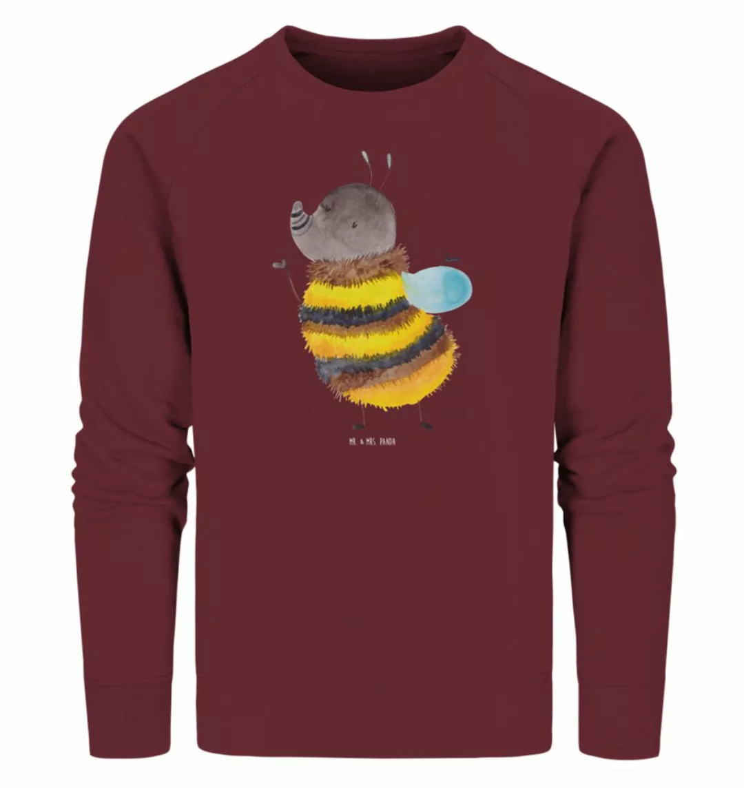 Mr. & Mrs. Panda Longpullover Größe XL Hummel flauschig - Burgundy - Gesche günstig online kaufen