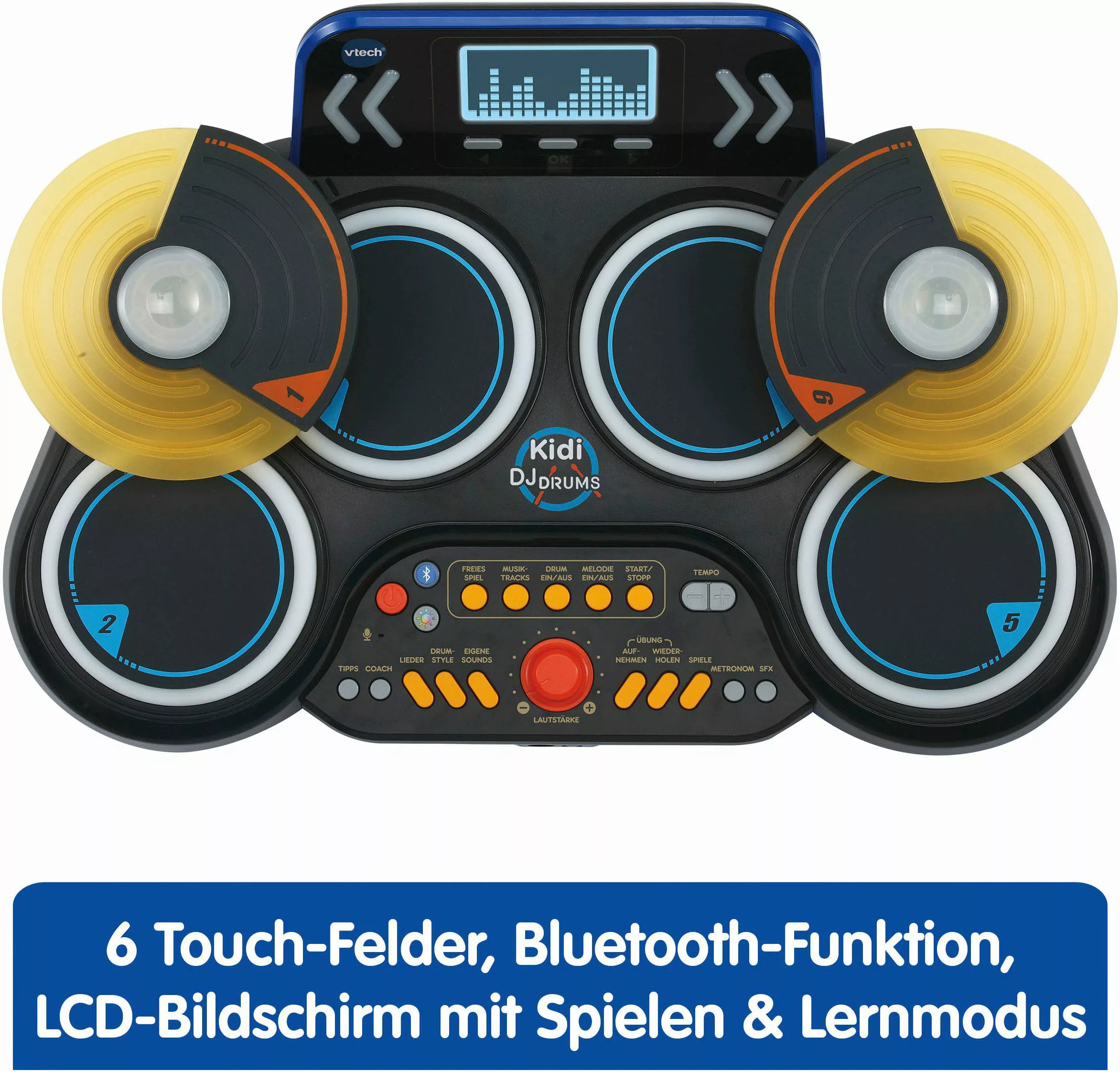 Vtech® Spielzeug-Musikinstrument Kidi DJ Drums, mit günstig online kaufen