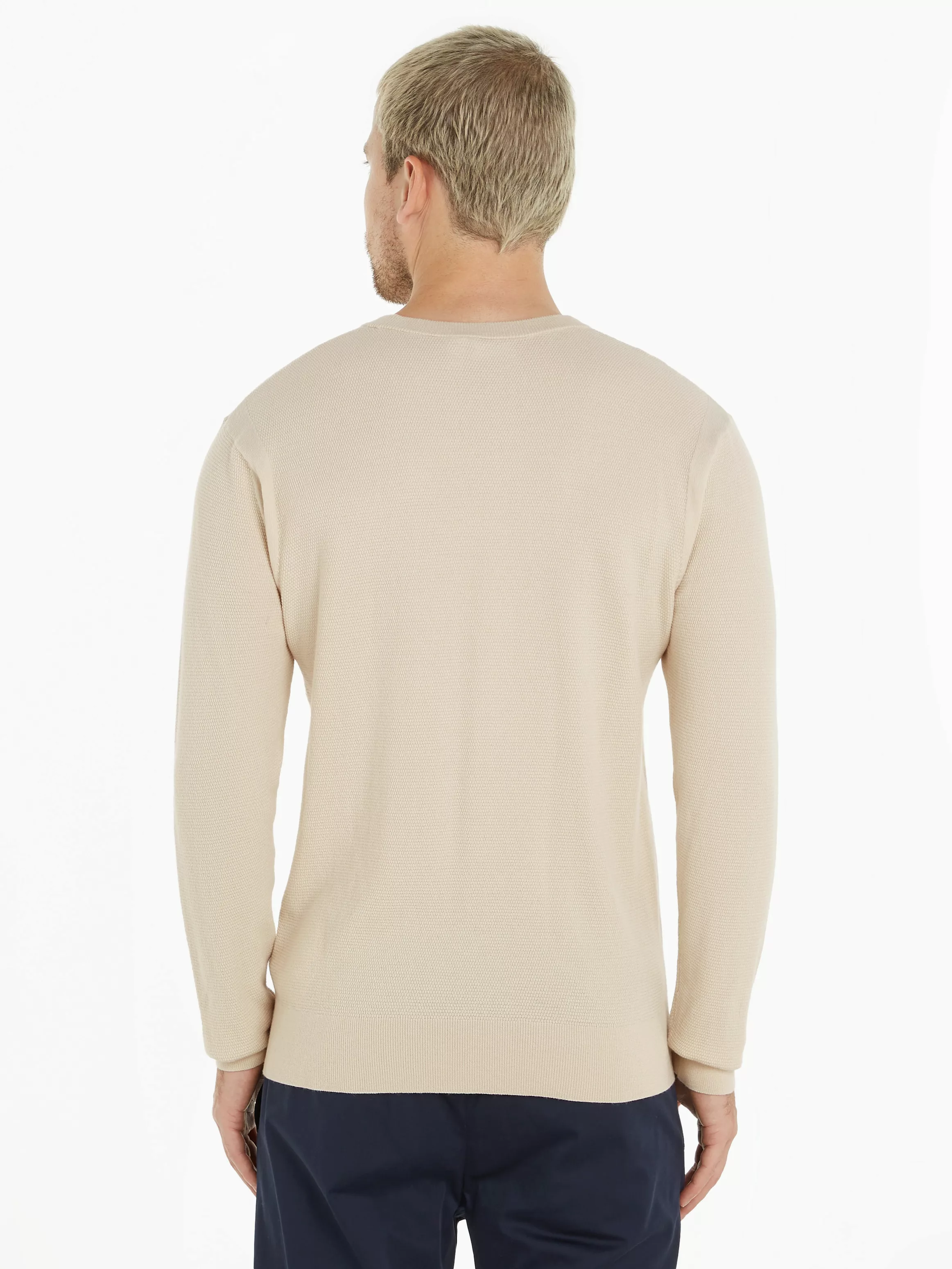 Calvin Klein Rundhalspullover TEXTURED CN SWEATER günstig online kaufen