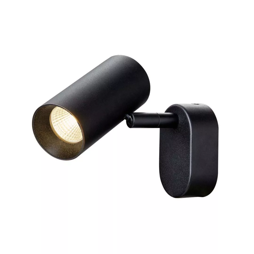 LED Led Wand- und Deckenleuchte Noblo in Schwarz 6W 750Lm günstig online kaufen