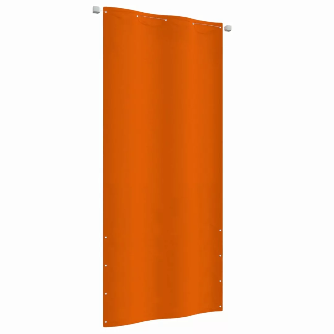 Vidaxl Balkon-sichtschutz Orange 100x240 Cm Oxford-gewebe günstig online kaufen