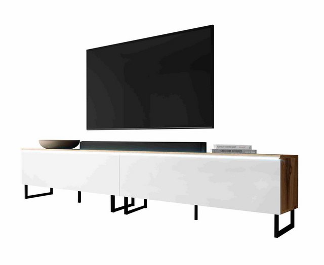 Furnix TV-Schrank BARCELLO Fernsehschrank 2x100cm stehend oder hängend mit/ günstig online kaufen