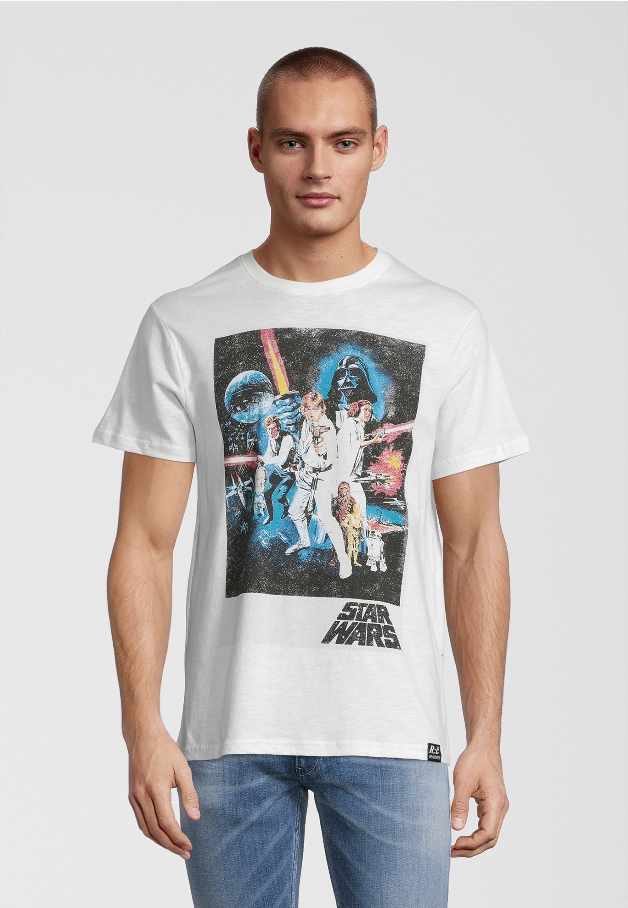 Recovered T-Shirt "Star Wars Classic New Hope", (1 tlg.), mit coolem Star W günstig online kaufen