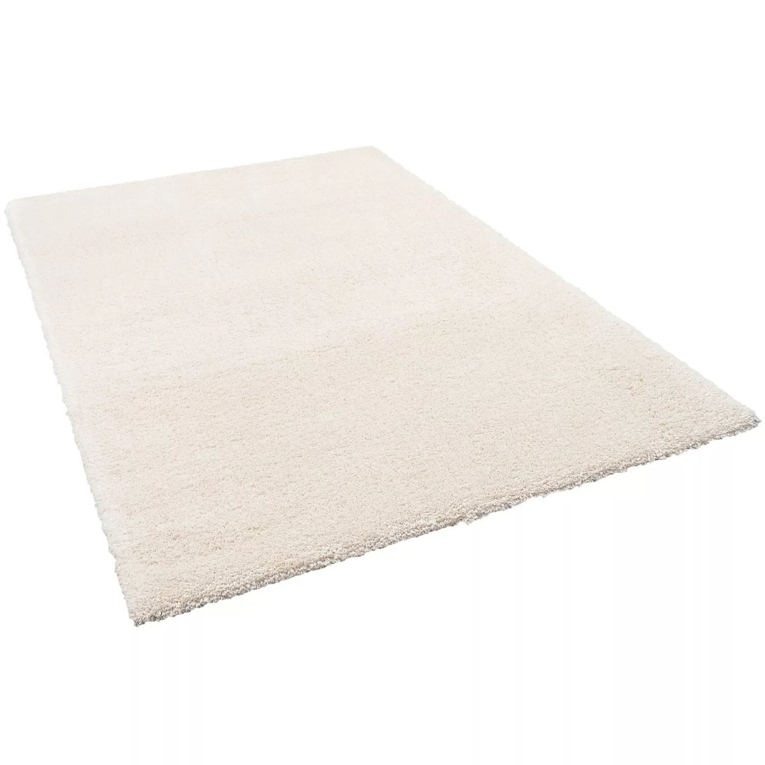 Snapstyle Luxus Hochflor Shaggy Teppich Dream Beige 133x133cm günstig online kaufen