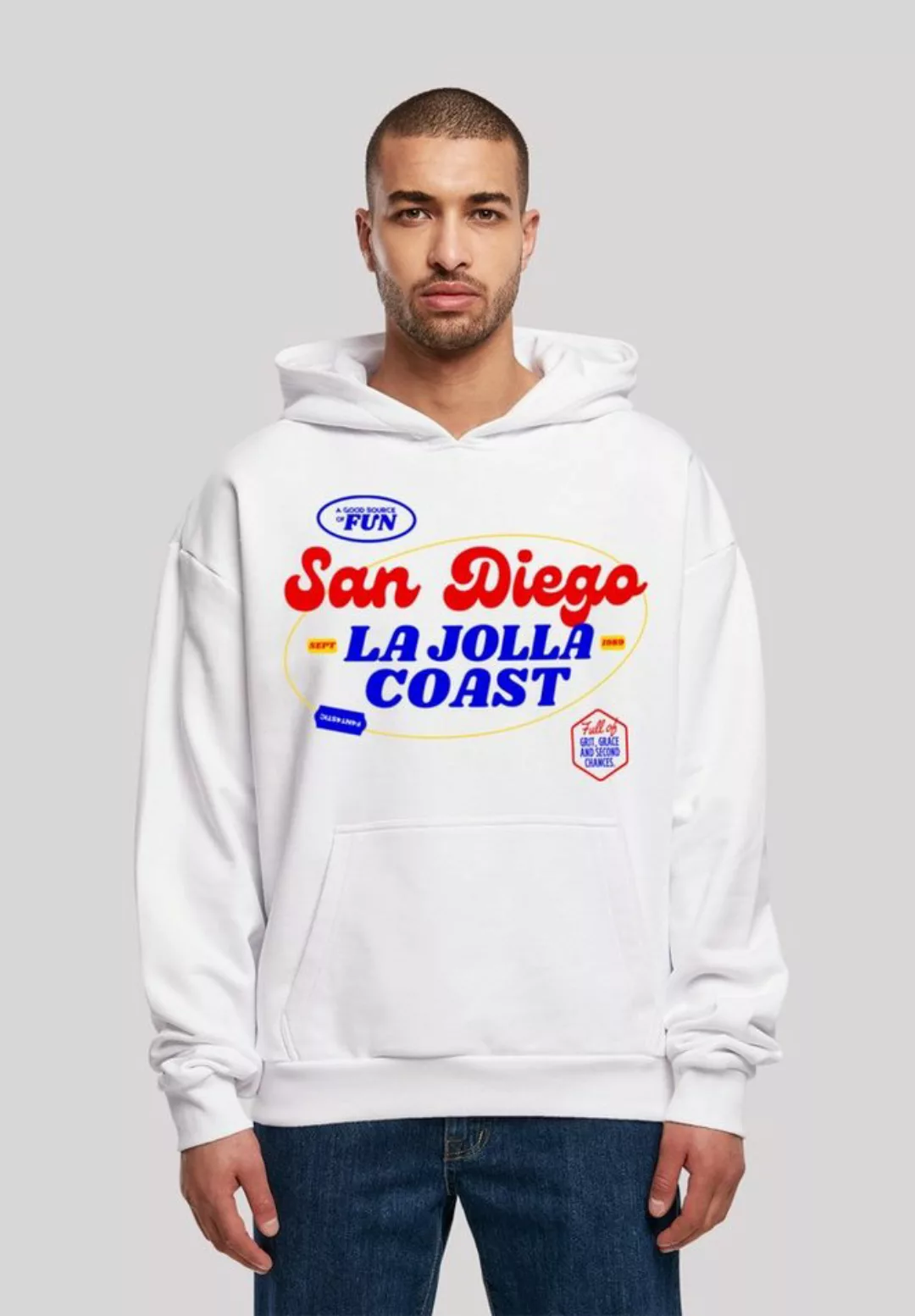 F4NT4STIC Kapuzenpullover "San Diego OVERSIZE HOODIE", Print günstig online kaufen