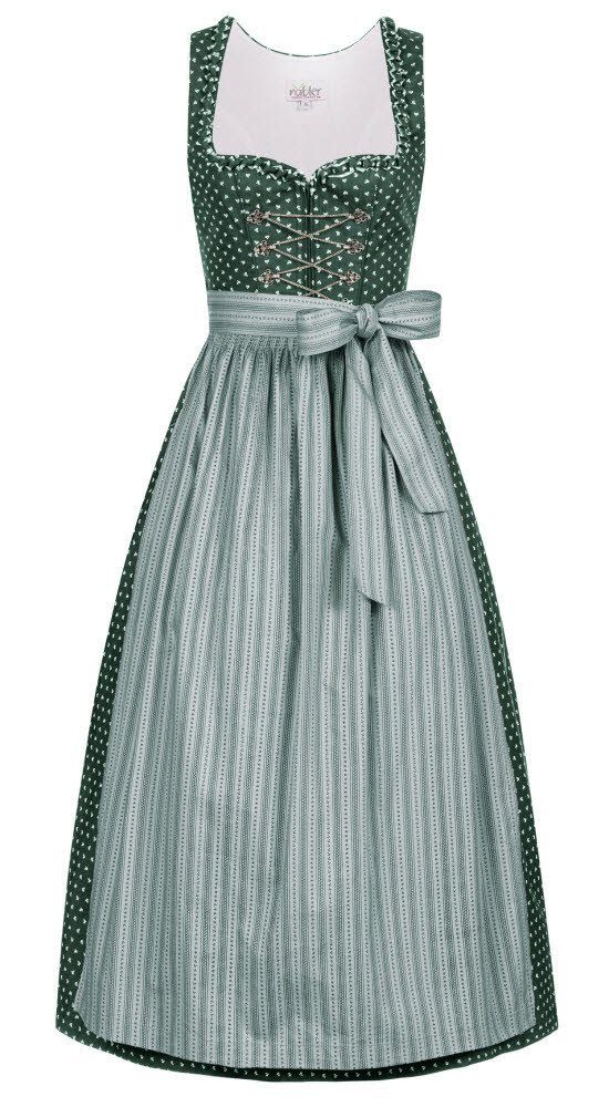 Nübler Dirndl Damen Dirndl lang im günstig online kaufen
