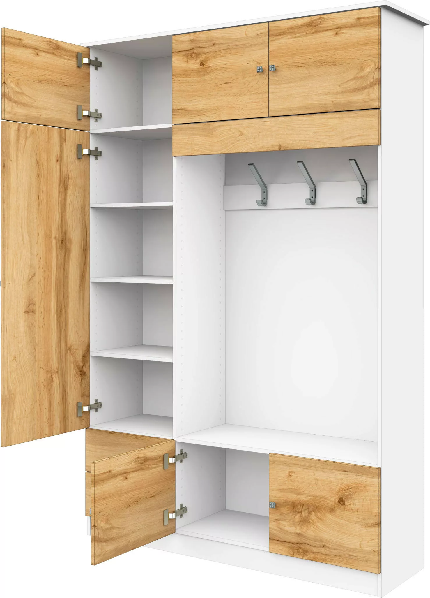 borchardt Möbel Garderobenschrank "Kompakta", Höhe 202 cm günstig online kaufen