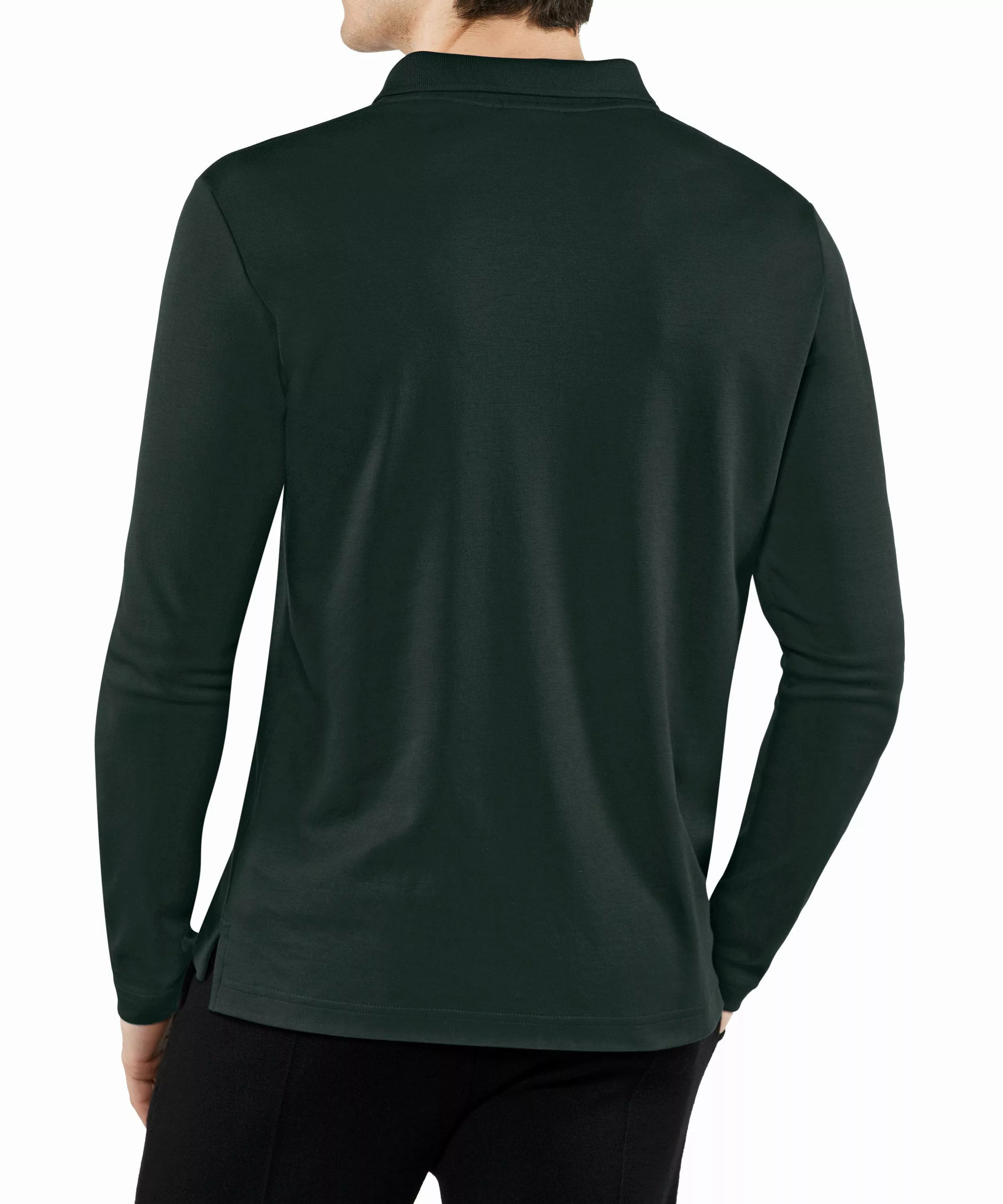 FALKE Polo Shirt Polo, Herren, L, Grün, Uni, Baumwolle, 62102-745404 günstig online kaufen