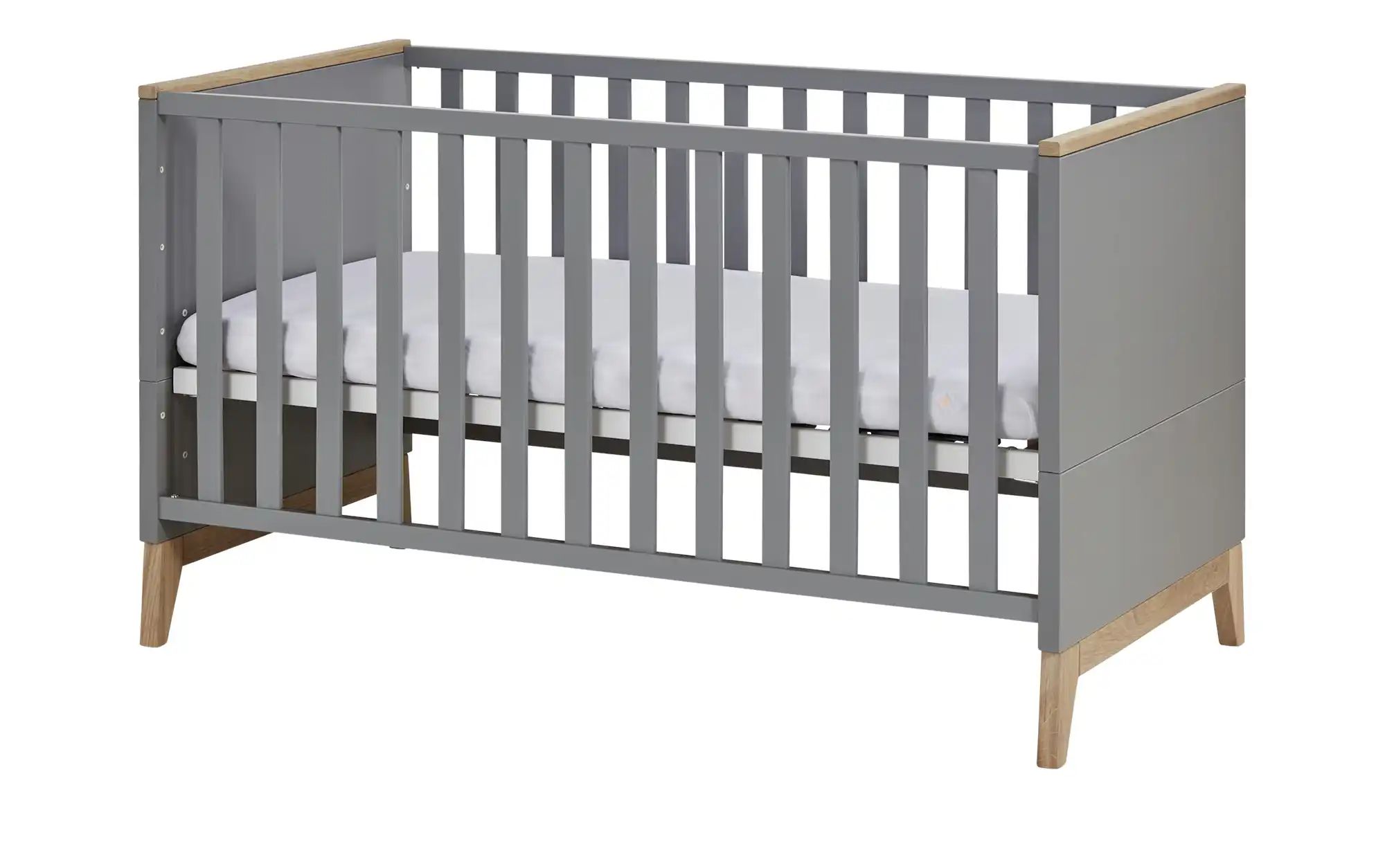 PAIDI Kinderbett  Sten ¦ grau ¦ Maße (cm): B: 76,6 H: 87,4 Baby > Babymöbel günstig online kaufen