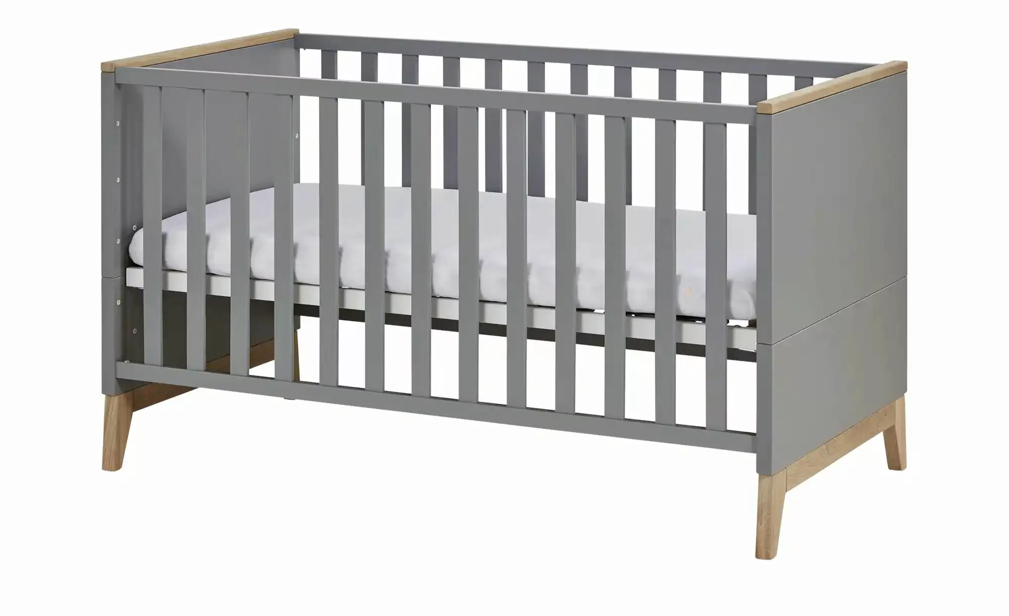 PAIDI Kinderbett  Sten ¦ grau ¦ Maße (cm): B: 76,6 H: 87,4 Baby > Babymöbel günstig online kaufen